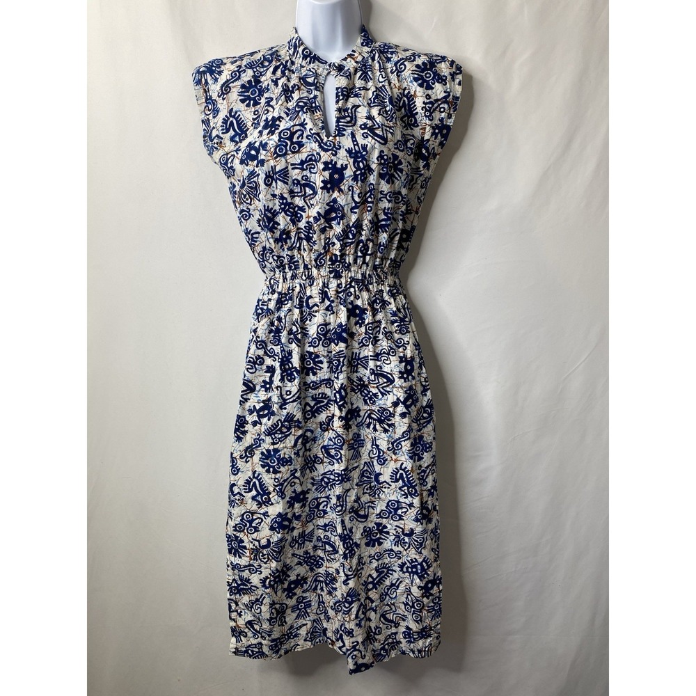 Del Marques Valladolid De Yucatán Womens Dress Tribal African Vintage Hawaiian